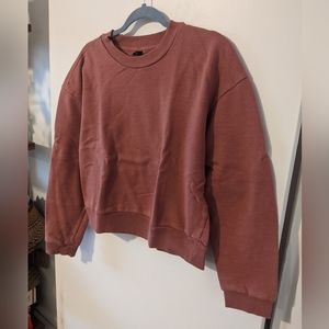 Blush Pink Cropped Sweater